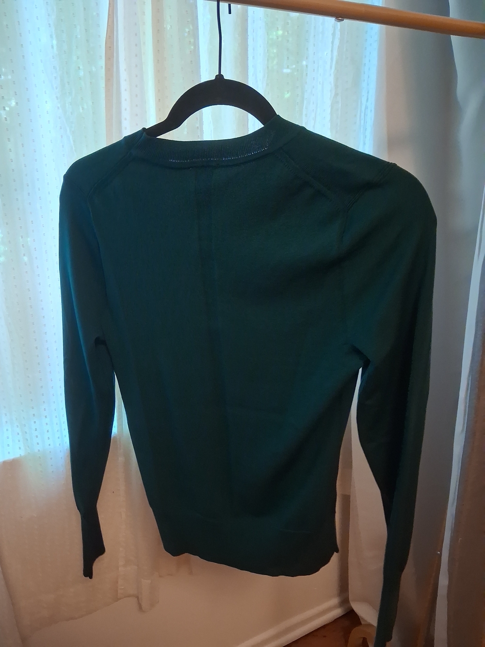 Express Teal Green Crewneck Sweater - Picture 2 of 3